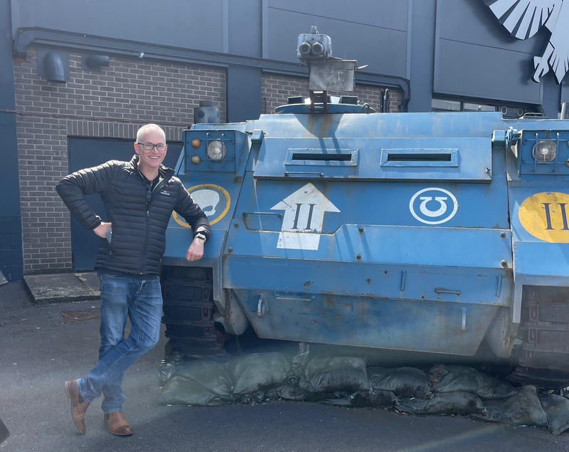 Gommo at Warhammer World